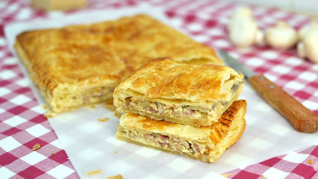 Empanada Carbonara | Receta de cocina original para fiestas y cumpleaños