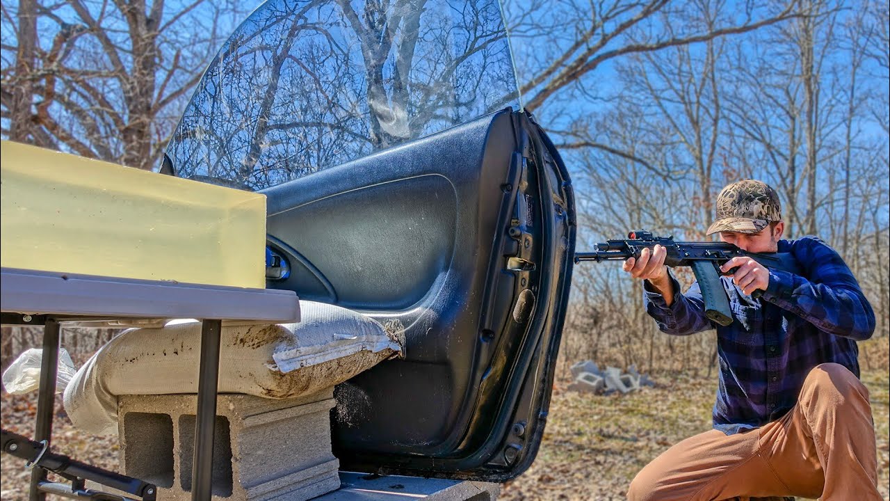 Bullets vs Car Doors - Ballistics Test!