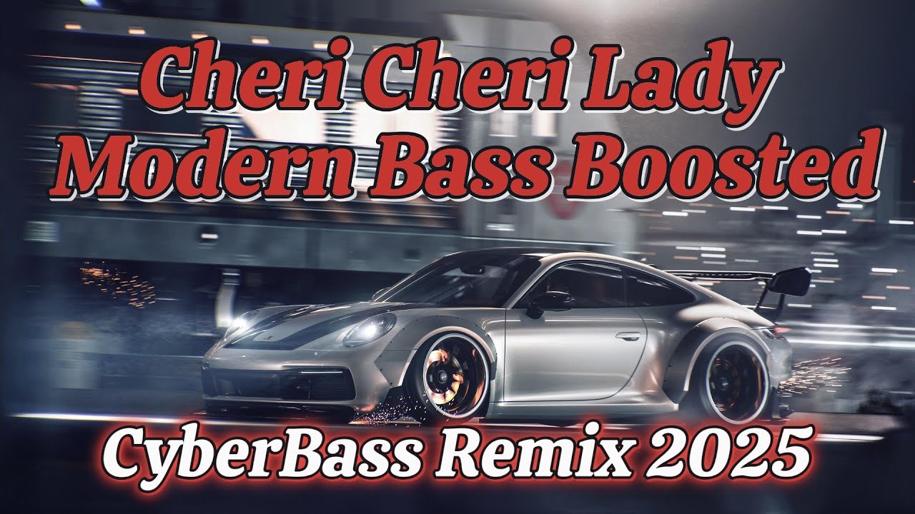 AI NOVA - Cheri Cheri Lady – Bass Pulse | Modern Bass Boosted (CyberBass Remix 2025)