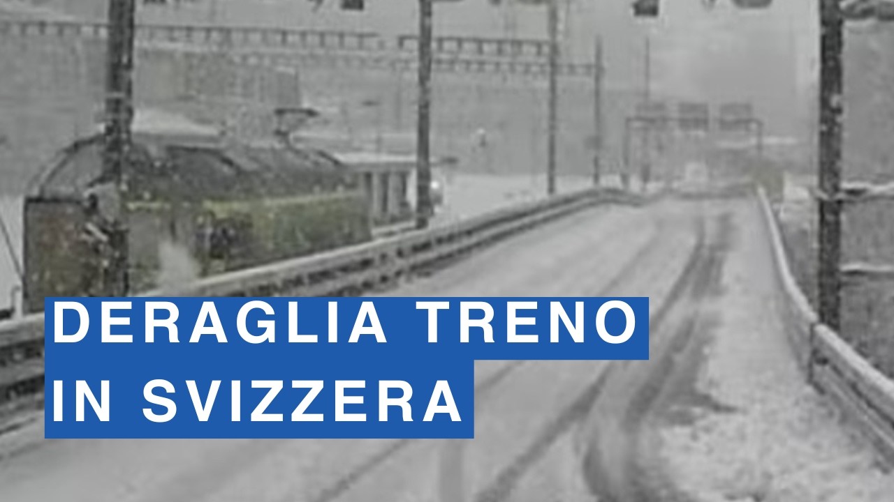 Svizzera, deraglia treno colpito da valanga: a bordo 80 passeggeri, ci sono diversi feriti