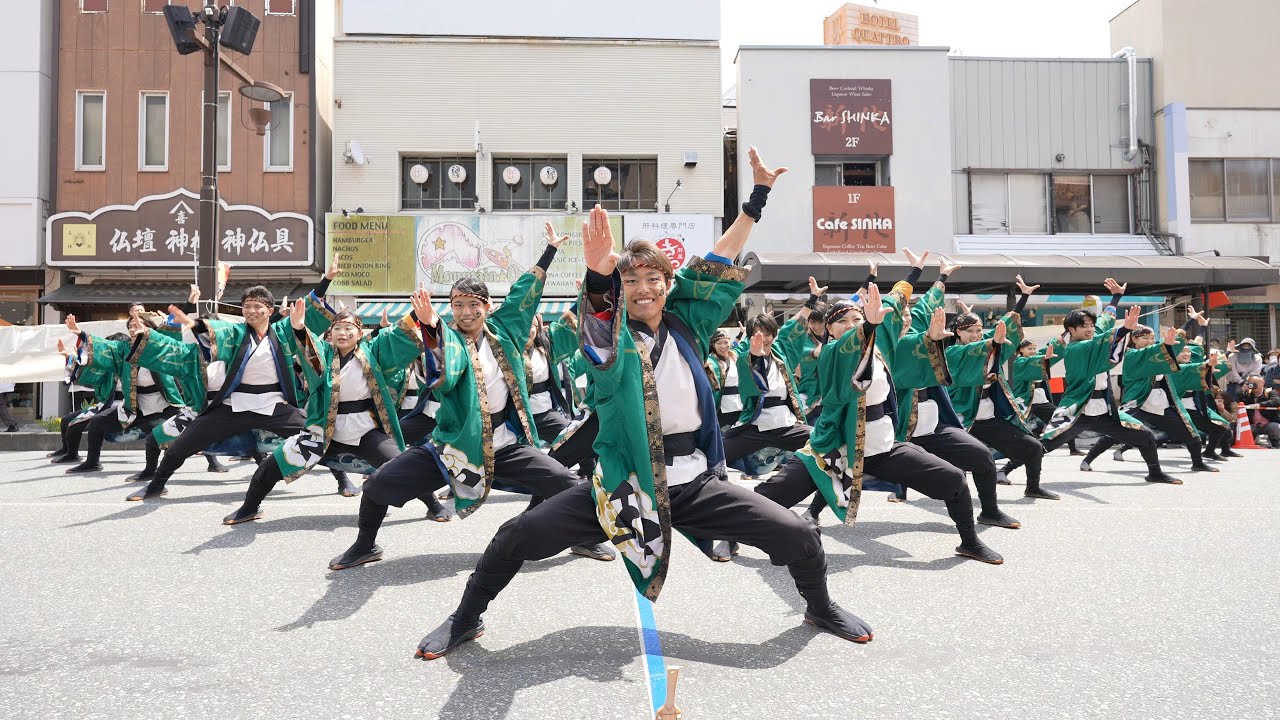 信州大学YOSAKOI祭りサークル和っしょい 『響気』📍NAGANO善光寺よさこい (北ステージ) 2025-05-04T11:10