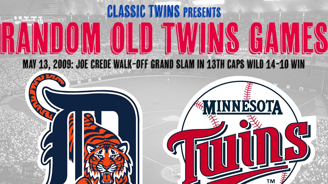 Random Games: Detroit Tigers at Minnesota Twins (5/13/2009)