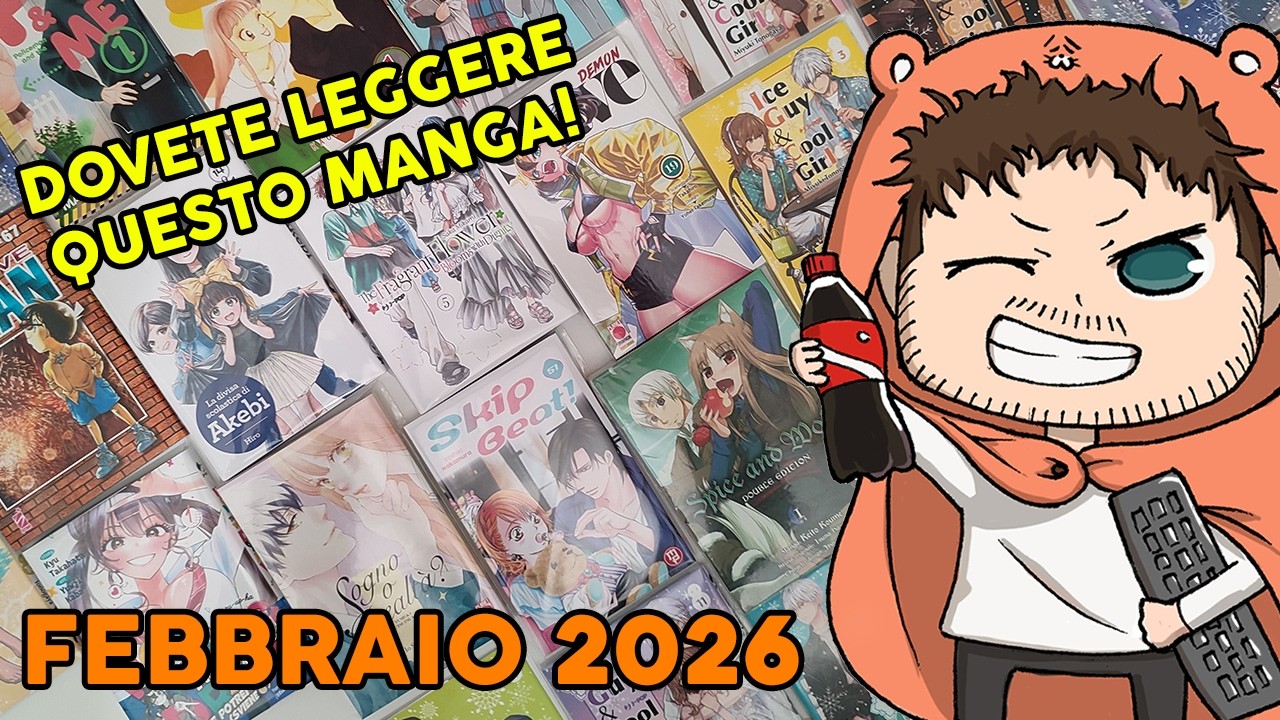 Acquisti & Pareri Manga Febbraio 2026 (DOVETE LEGGERE QUESTO MANGA!) #manga #mangaita #acquistimanga