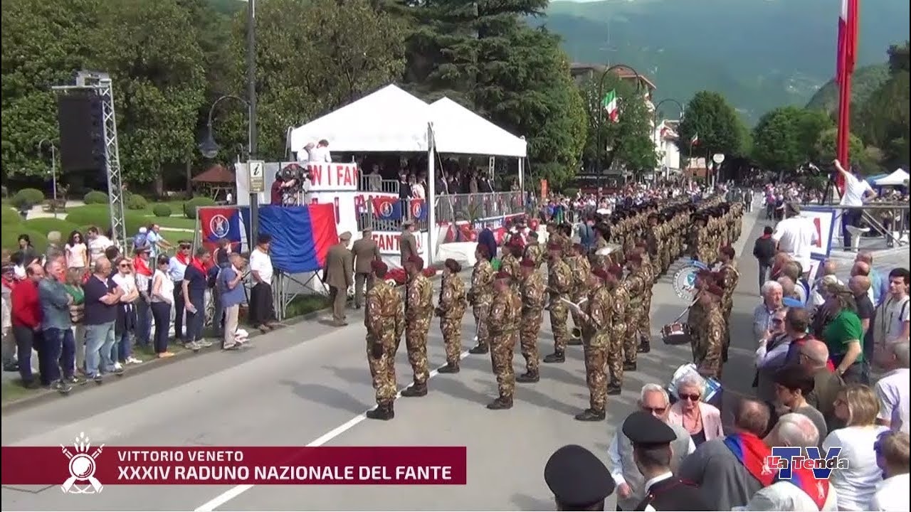 XXXIV Raduno Nazionale Commemorativo del Fante - Sfilata a Vittorio Veneto