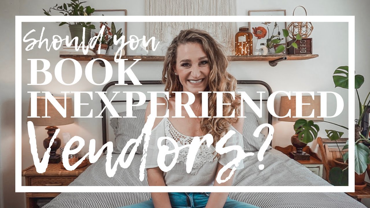 Should You Book INEXPERIENCED Wedding Vendors?