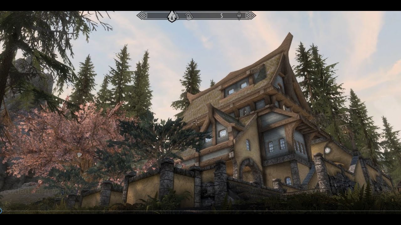 Shrouded Tarn Manor - Skyrim Special Edition House Mod