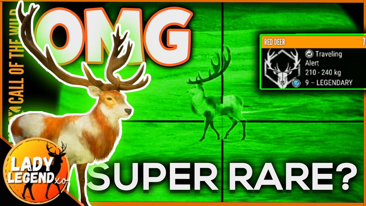 OMG!!! 9-LEGENDARY PIEBALD RED DEER!!! - Call of the Wild