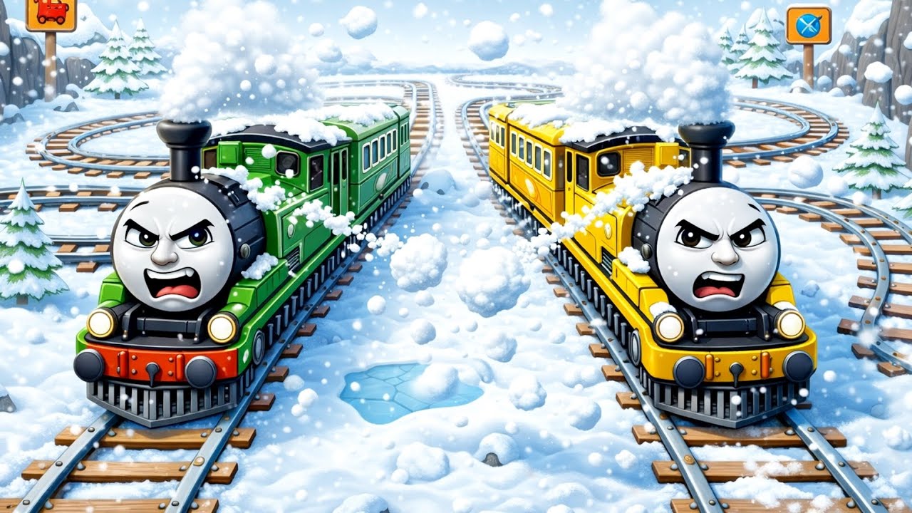 🚂 Головоломка «Поезд-экспресс» (уровень «Тундра») | Геймплей на Android, эпизод 596