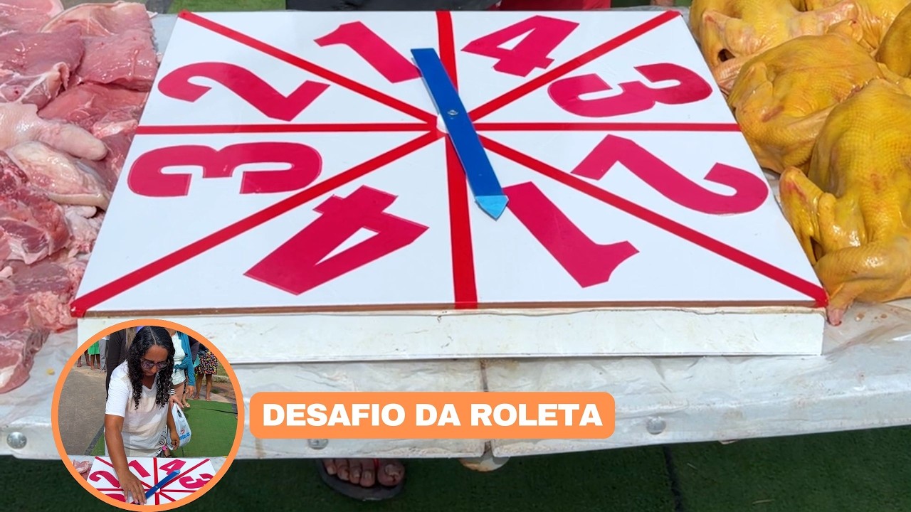 Gire a Roleta e Ganhe Porco e Frango!