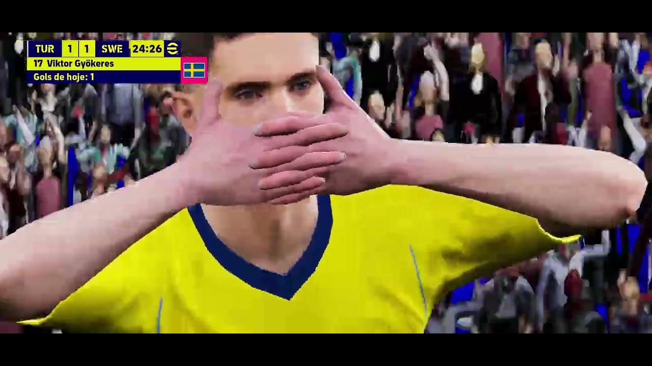 Gameplay de efootball mobile 