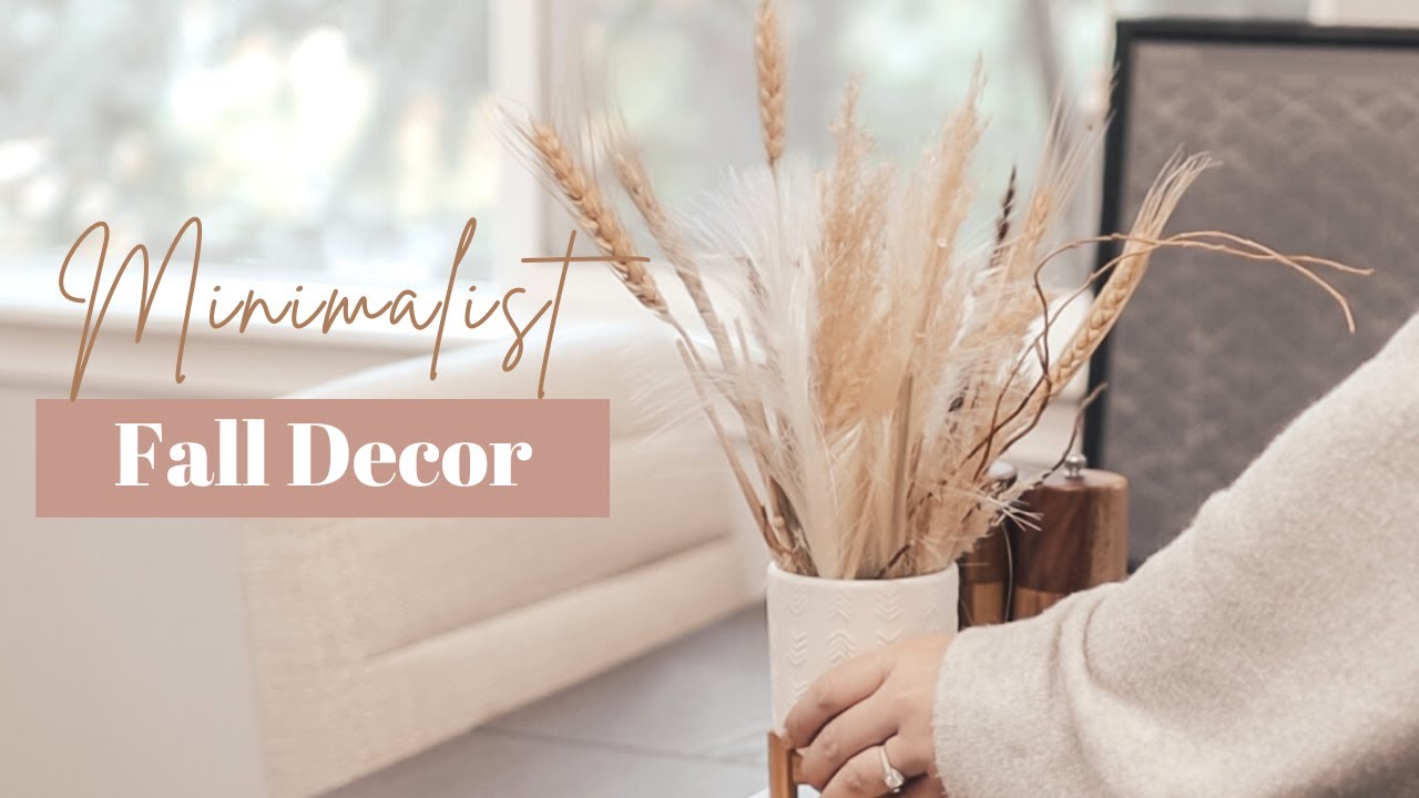 Minimalist Fall Decor + a Cozy Hygge Day