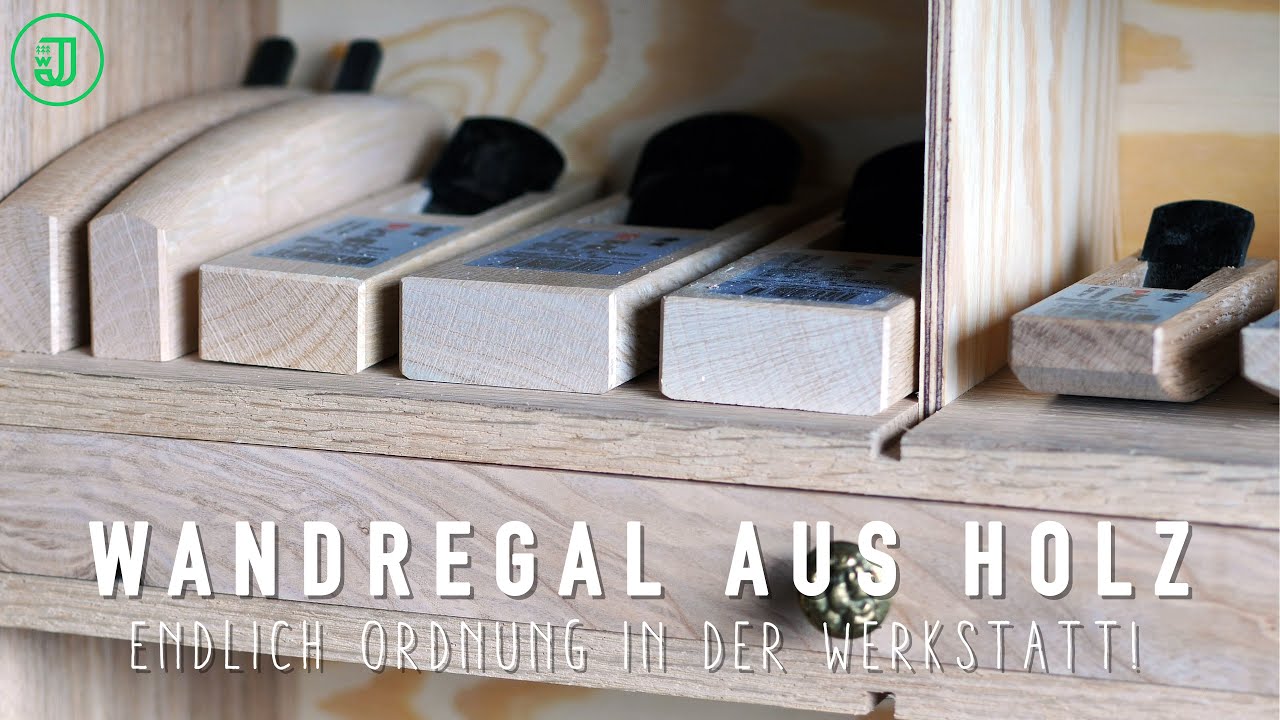 Endlich mehr Ordnung: Wandregal für die Werkstatt | Jonas Winkler