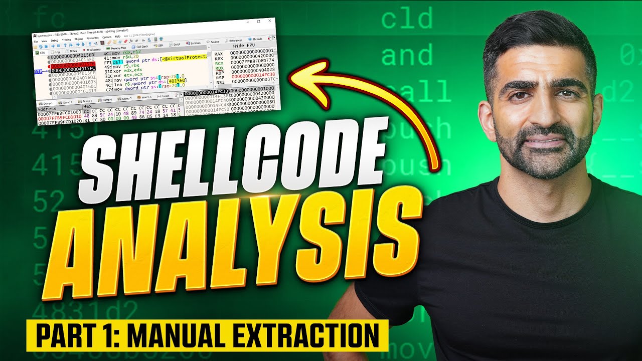 How to Extract Shellcode Using x64dbg (Malware Analysis)