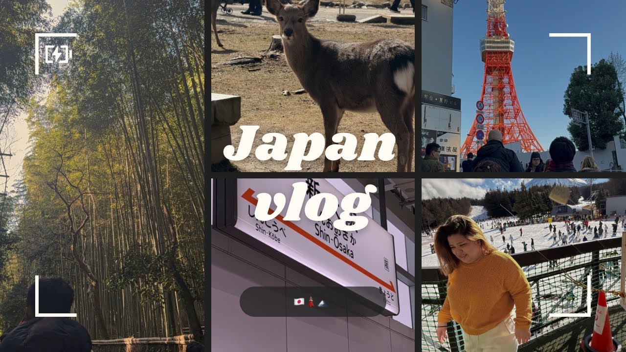 Vlog #8: Japan! 🗼🗻🇯🇵