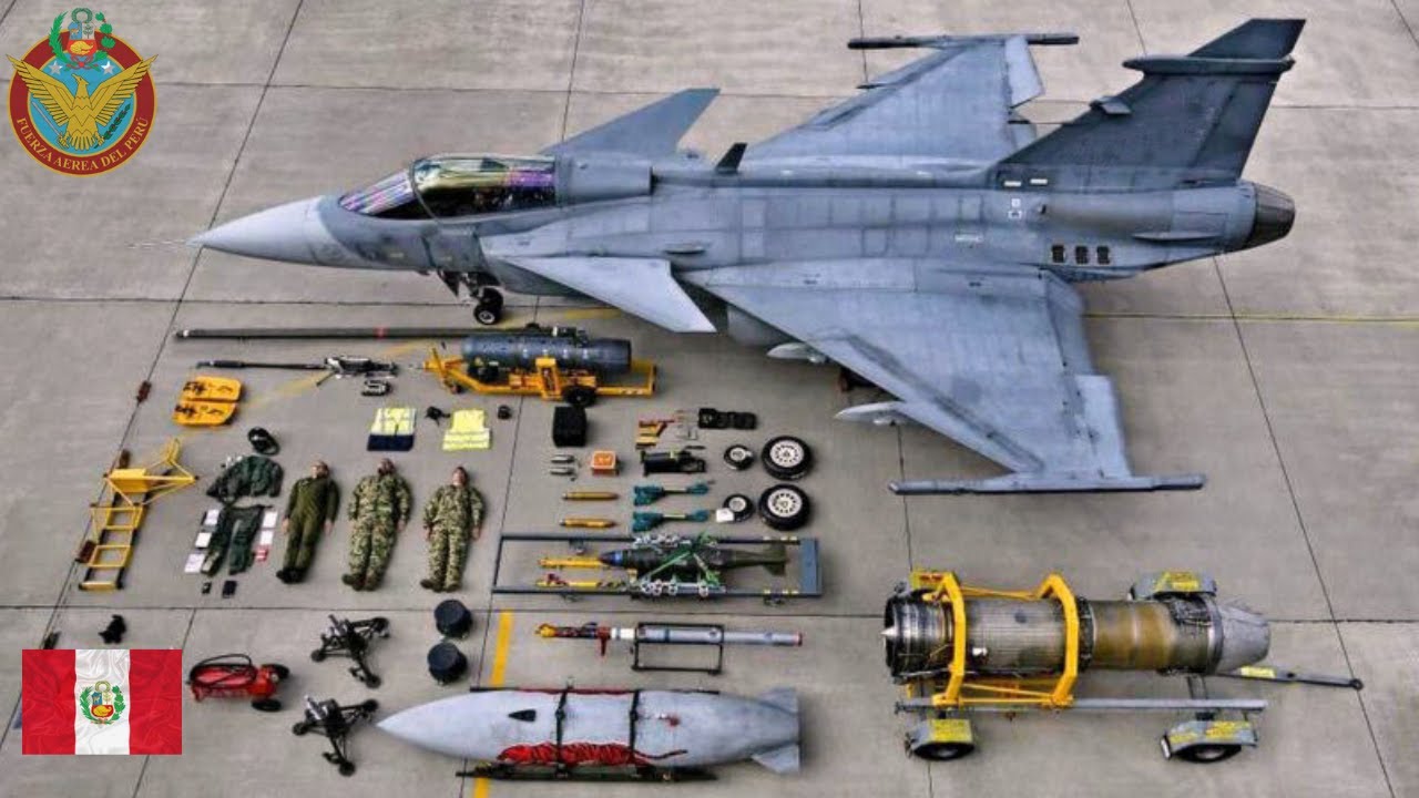 Reject F-16 and Rafale | Peruvian Air Force Buys Advanced SAAB Gripen E Fighter Jets from Sweden.