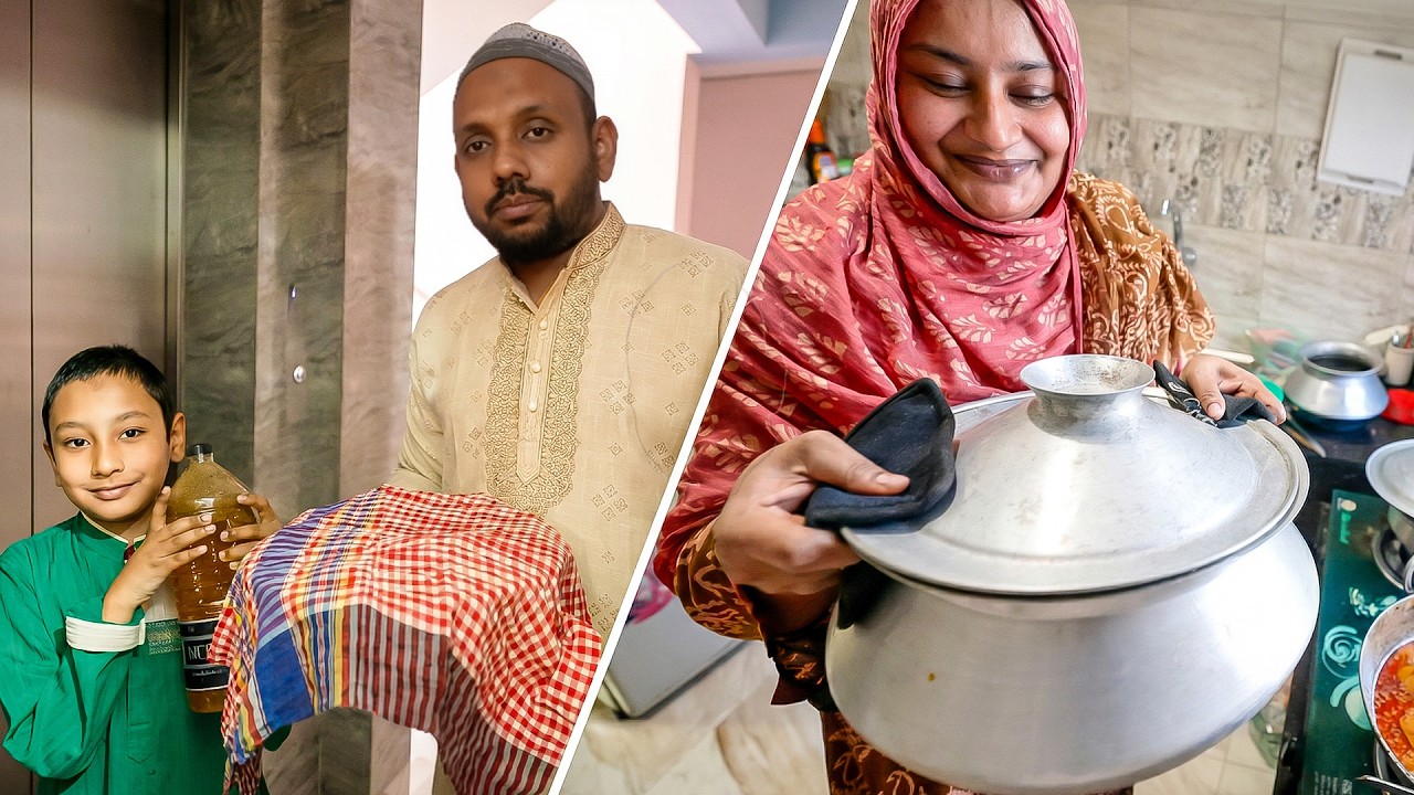 বিশাল হাড়িতে স্পেশাল ইফতার বানিয়ে সবাইকে দিলাম 🤲