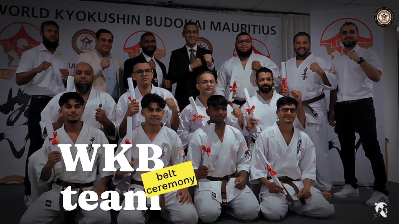 Wkb Mauritius belt ceremony 2026