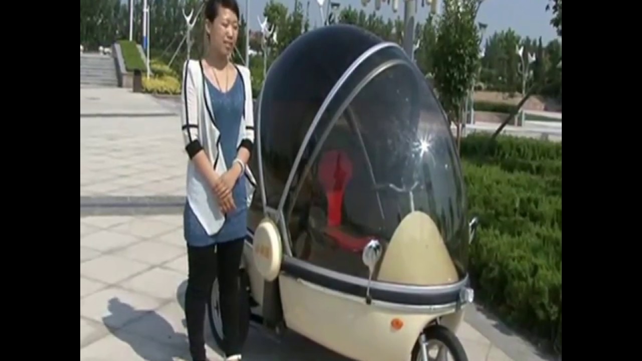 大陸自創的銷魂小水滴聖甲蟲電動車 三萬台幣有找 可抵擋水彈槍攻擊