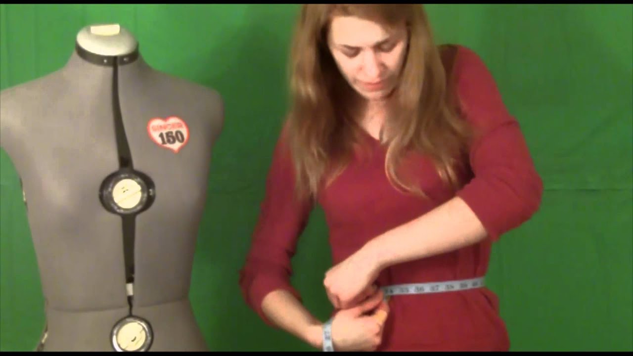 Fitting Your Dress Form (Mannequin)