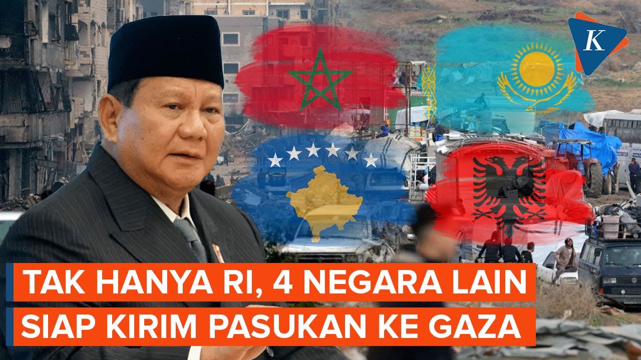 Tak Hanya Indonesia, 4 Negara Ini Juga Siap Kirim Pasukan ke Gaza