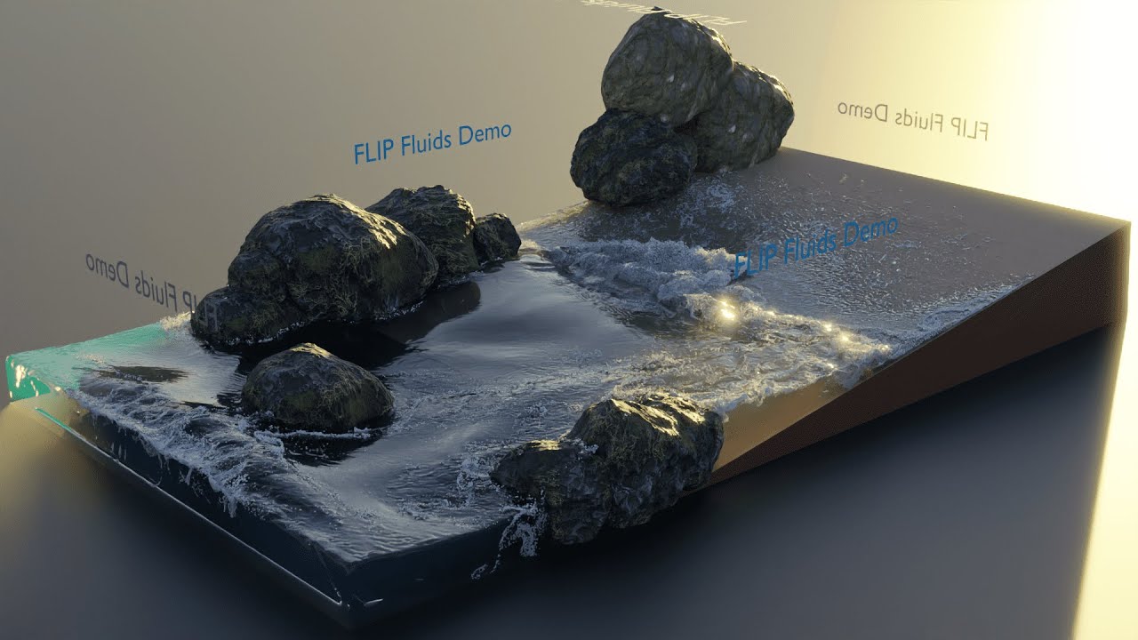 Beach in Blender with Flip Fluid Version Free Tutorial