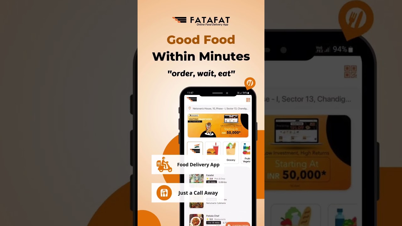 Fatafat Online Food Delivery App | Palanpur | Download And Order Now...🎊🎊 #palanpur