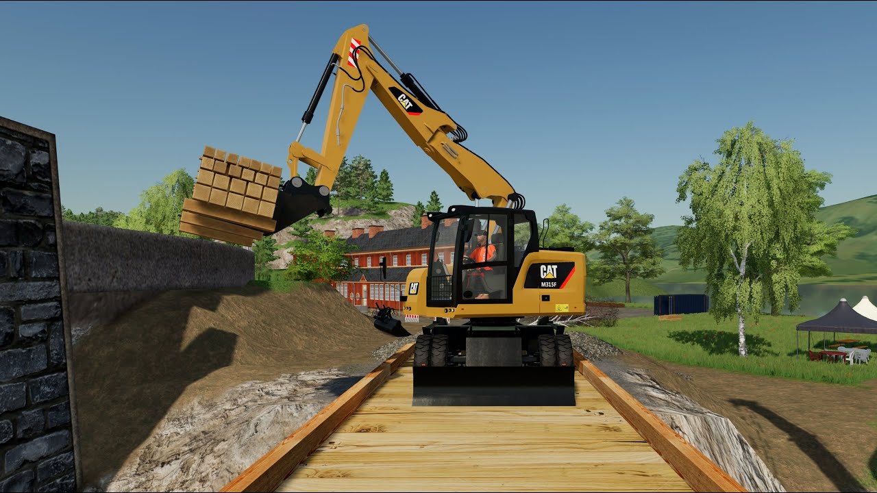 FS22 - Map Bjornholm 007🌲🫐 - Forestry, Farming and Construction - 4K