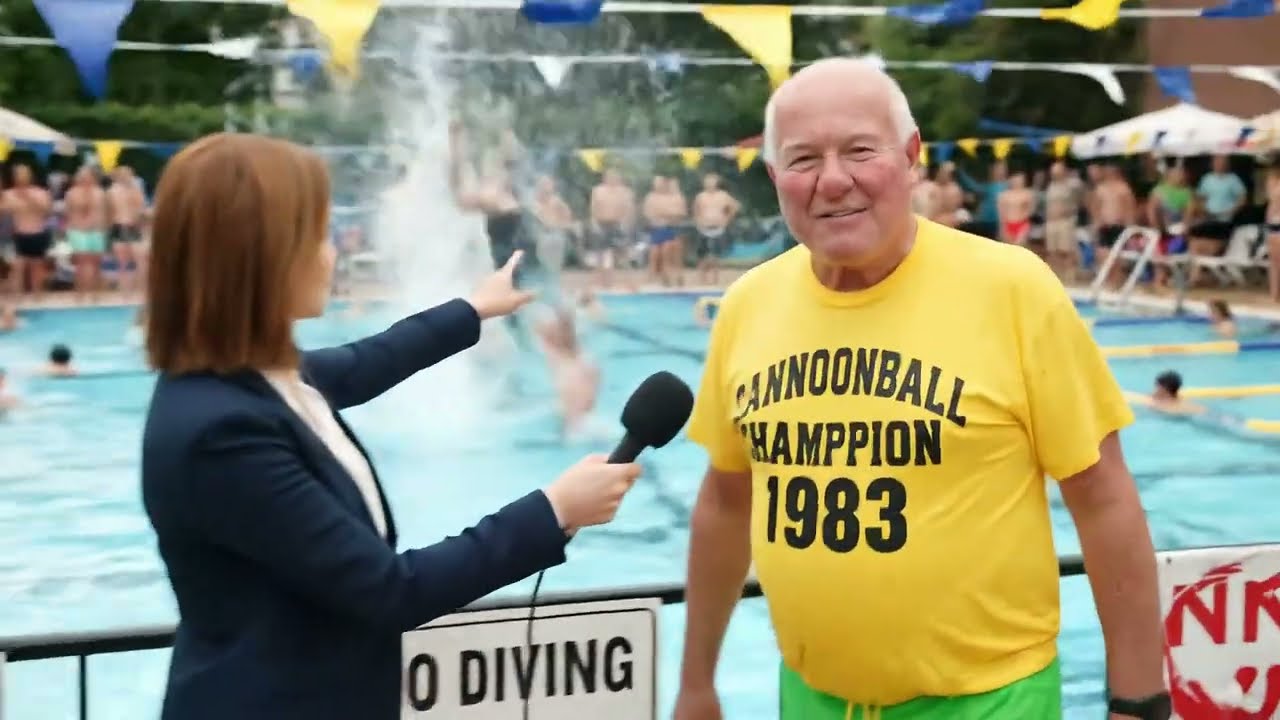 Public Pool Mayhem: Only in Britain 🇬🇧😂 | Hilarious British Mockumentary