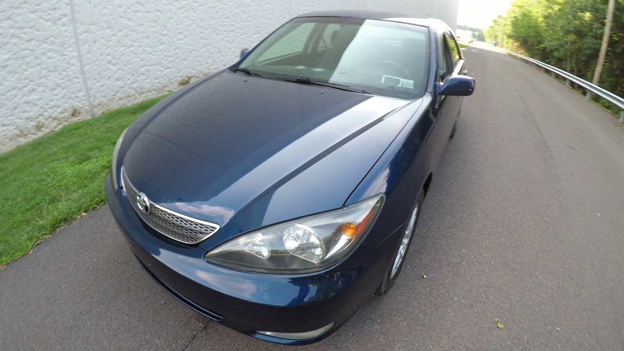 Обзор 4K Toyota Camry SE 2002 года с 5-ступенчатой ​​механической коробкой передач. Виртуальный т...