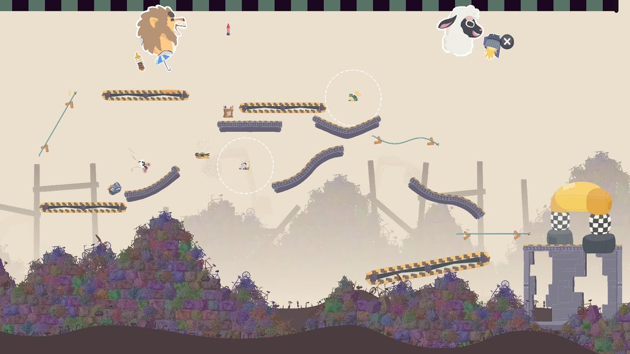 Ultimate Sheep Raccoon Gameplay 🚲 Nintendo Switch 2 - Fun party game