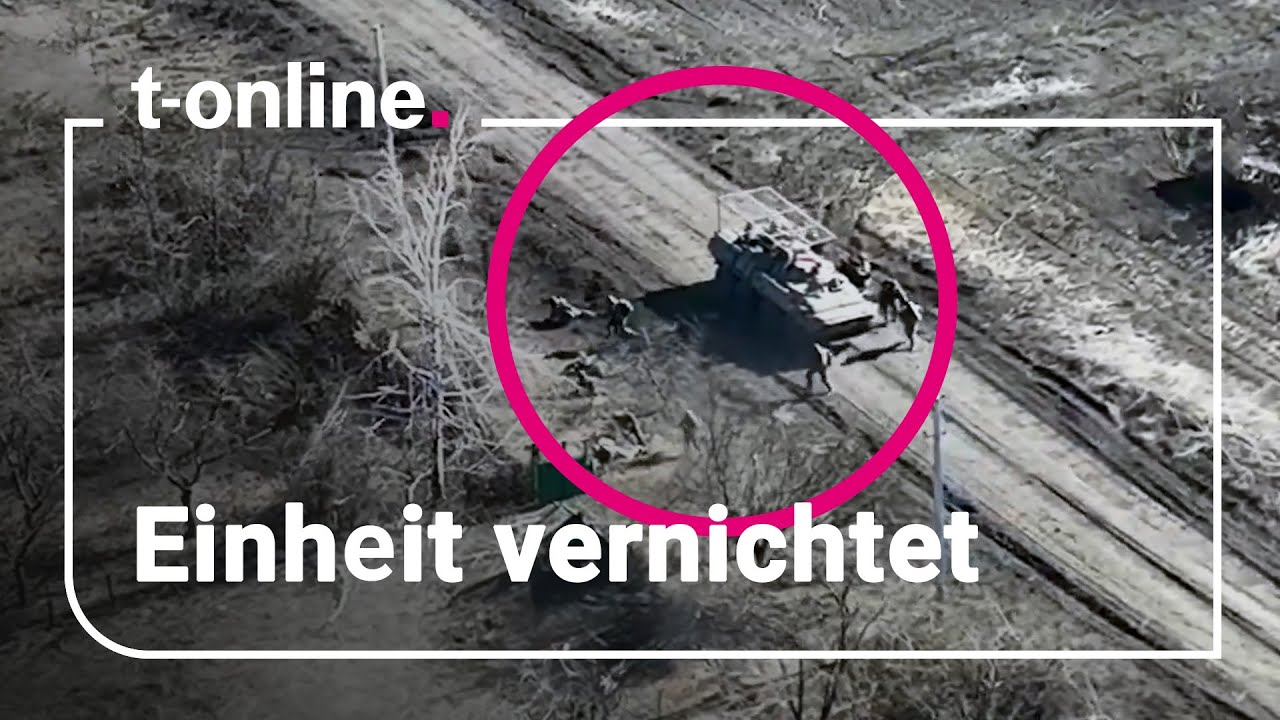 Ukraine l&ouml;scht russische Eliteeinheit aus: Bradley trifft genau