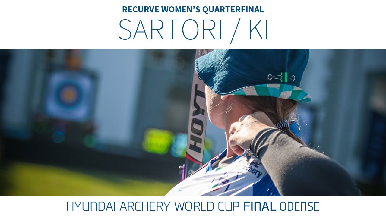 Guendalina Sartori v Ki Bo Bae – Recurve Women’s Quarterfinal | Odense 2016