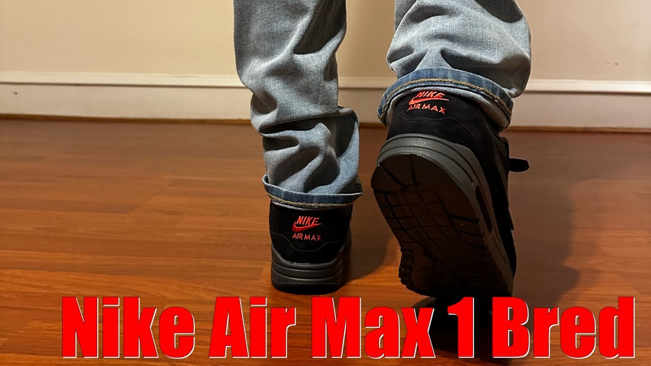 Nike Air Max 1 Bred, AKA Dracula 🧛 is the best Aix max 1 we have seen in a while.