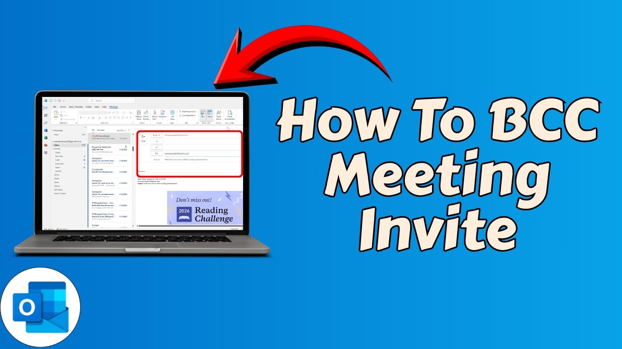 How to BCC a Meeting Invite in Outlook