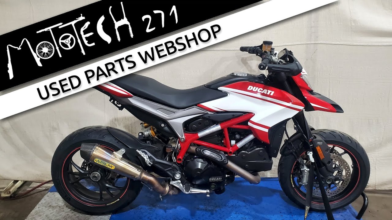 2015 Ducati Hypermotard 821 SP Teardown - Used Parts Now Available at Mototech271