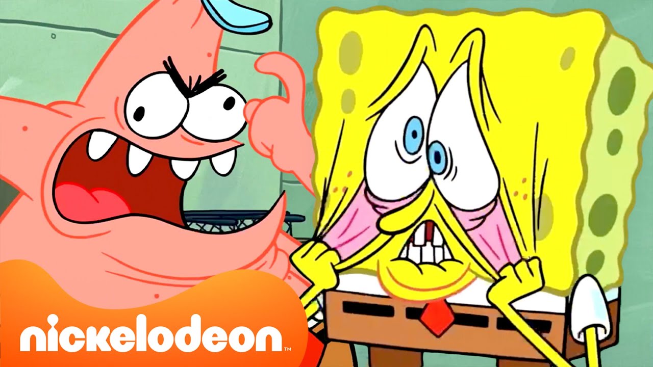 Bob Esponja | Personajes de Bob Esponja perdiendo la cabeza por 2 HORAS seguidas 🤯 | Nickelodeon