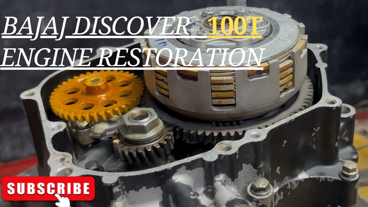 BAJAJ DISCOVER 100T ENGINE RESTORATION IN MALAYALAM