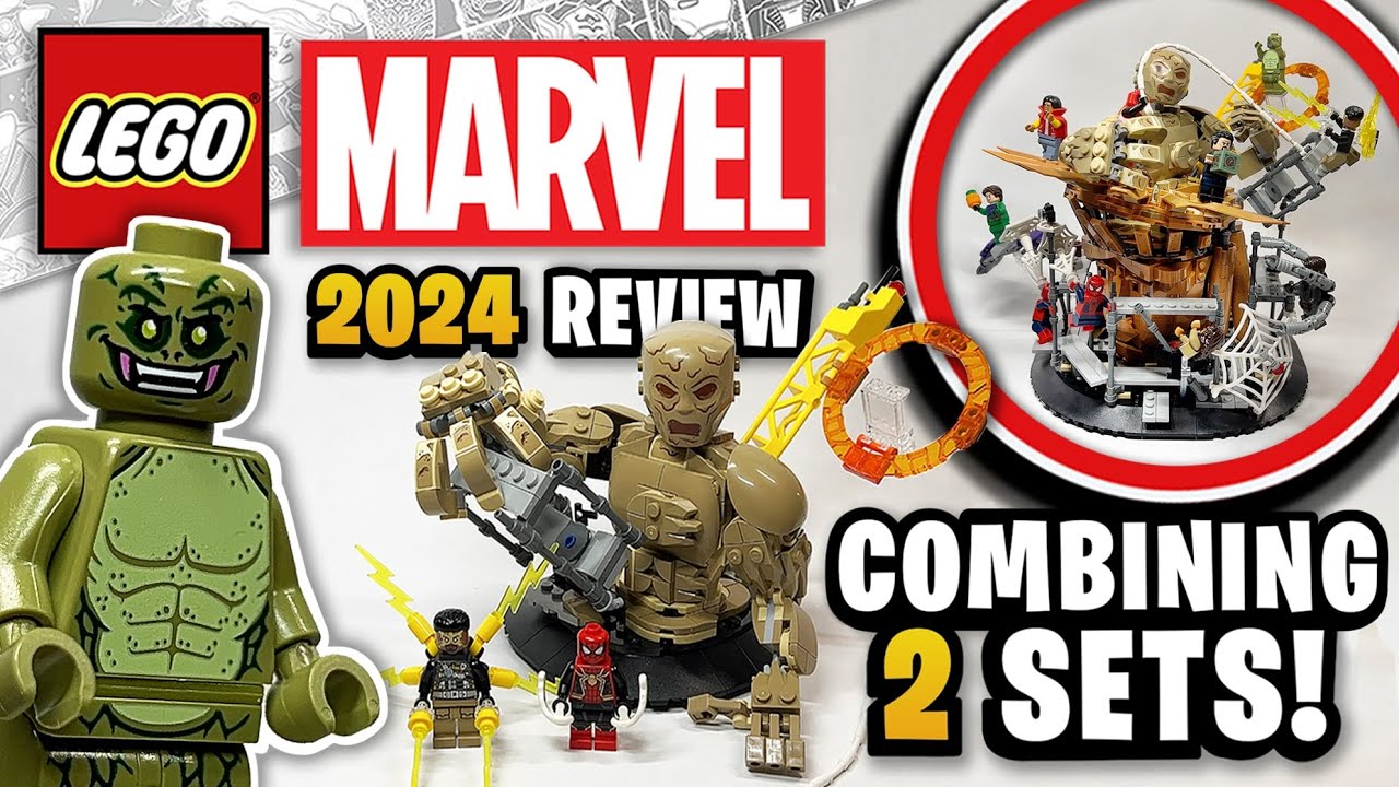 LEGO Marvel Человек-паук против Песочного человека: Финальная битва (76280) — обзор набора НАЧАЛА...