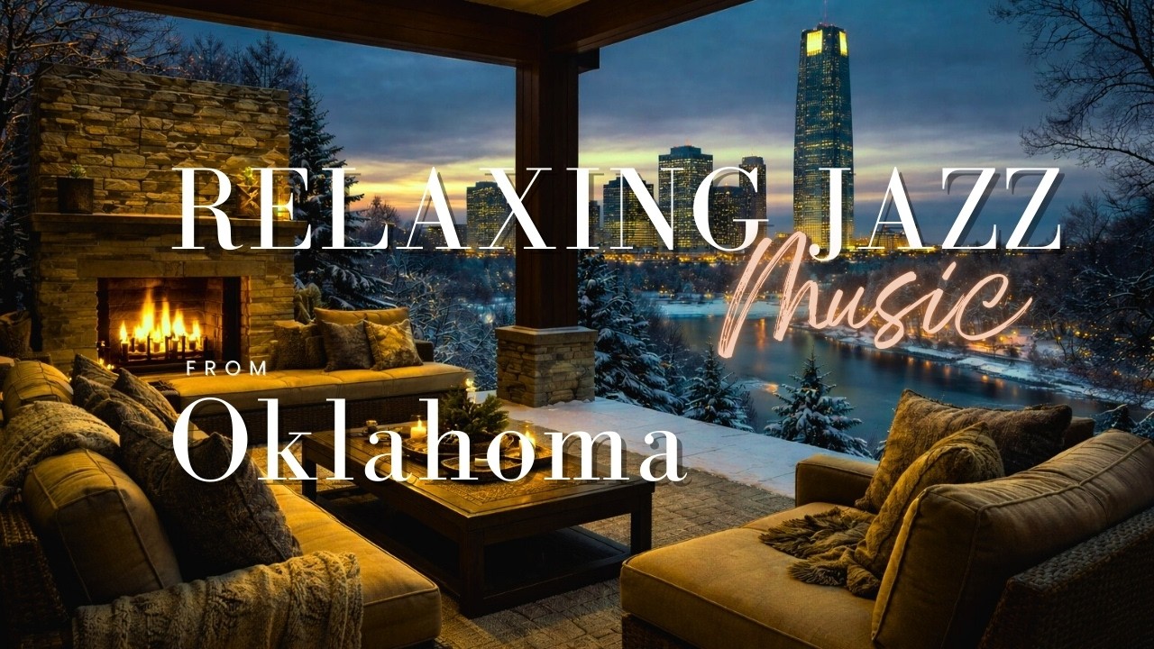 Relaxing Jazz Instrumental | Smooth Oklahoma City Ambience for Study and Sleep