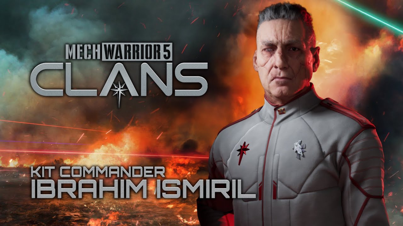 MechWarrior 5: CLANS  -  Character Featurette - KIT COMMANDER IBRAHIM ISMIRIL