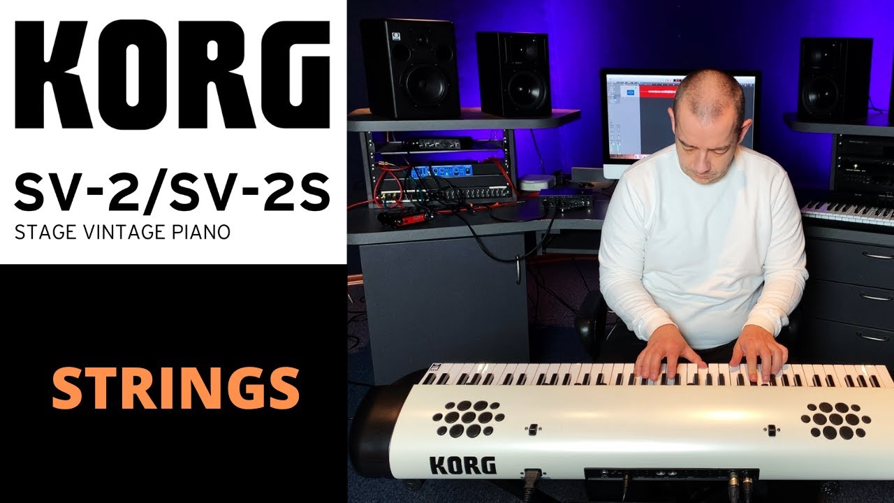 KORG SV-2/SV-2S - Beautiful STRINGS - No Talking