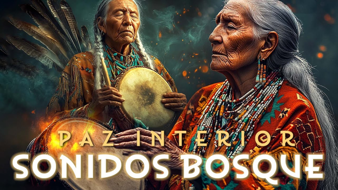 Sonidos del Bosque 🥁 Música Chamánica con Tambores y Flauta para Sanación y Paz Interior