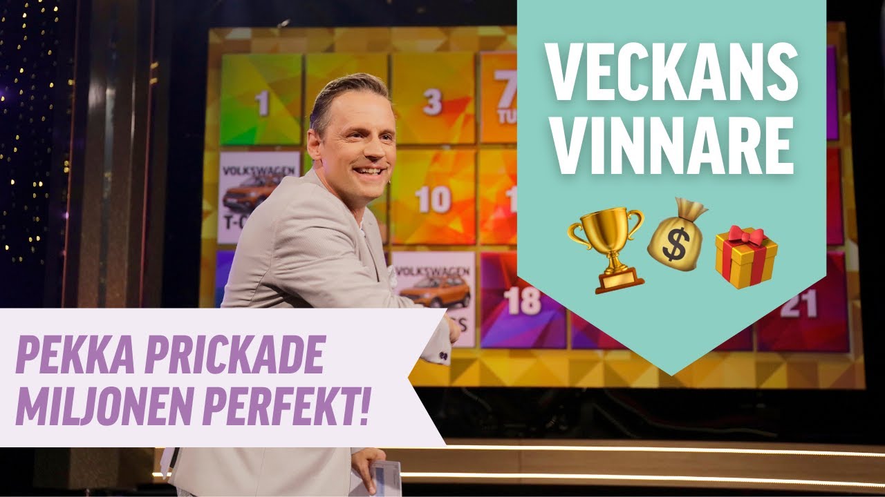 PEKKA kan inte tro sina ögon! *Blir miljonär* i BingoLotto