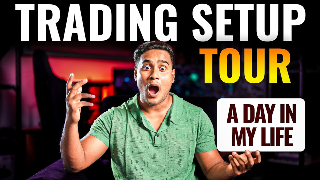 My Trading Setup Tour ❤️ || A DAY OF A PROFESSIONAL TRADER || How To Think a Successful Trader