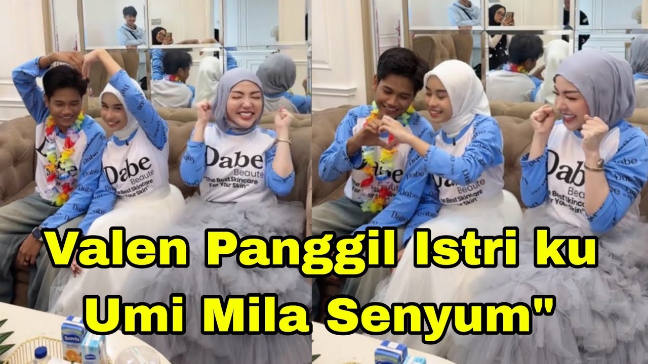 VALEN MILA LAMARAN, DI RUMAH UMI LIVE PAGI INI 