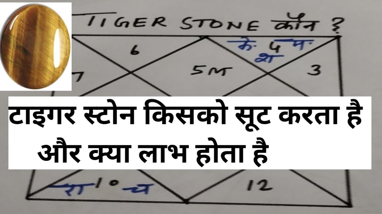 Vedic Astrology class 107, किसे होंगे टाइगर स्टोन से फायदे, benefits of Tiger stone, lucky gemstone