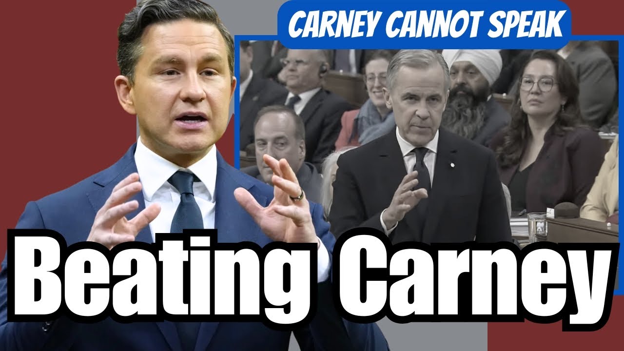 Carney FUMBLES when called out for Liberal tricks by Poilievre in QP!