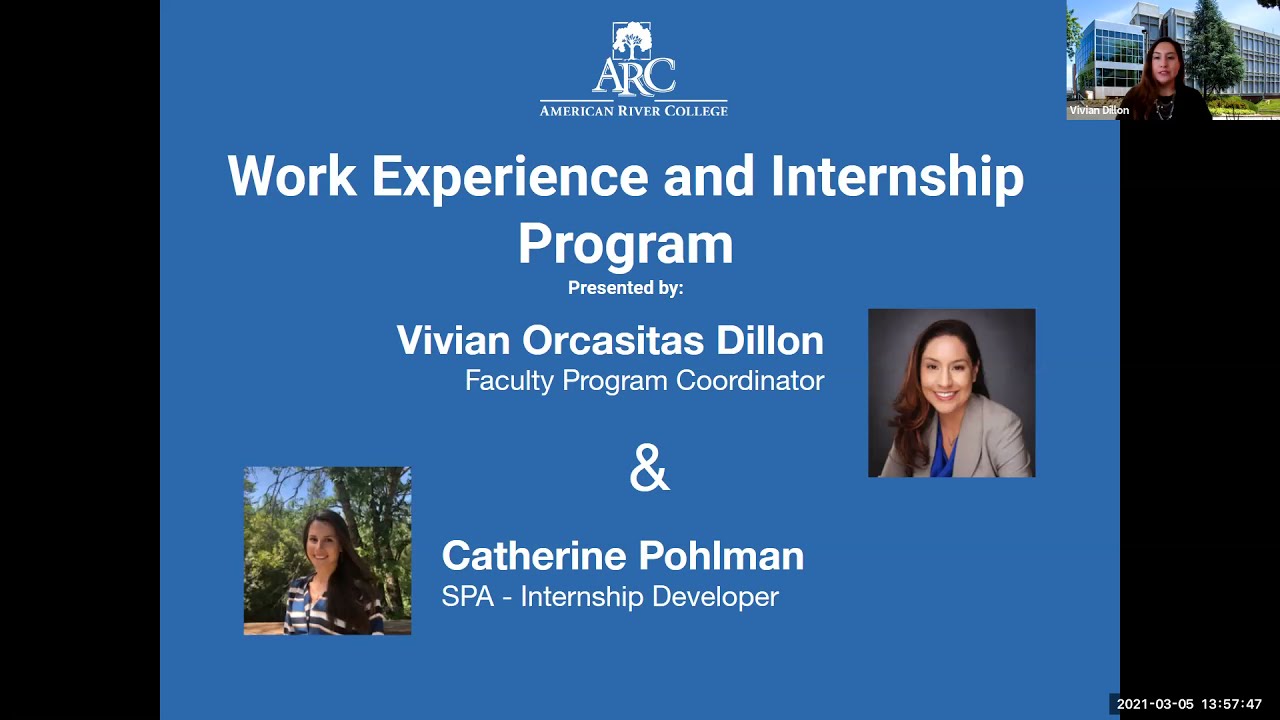 ARC Work Experience and Internship Program