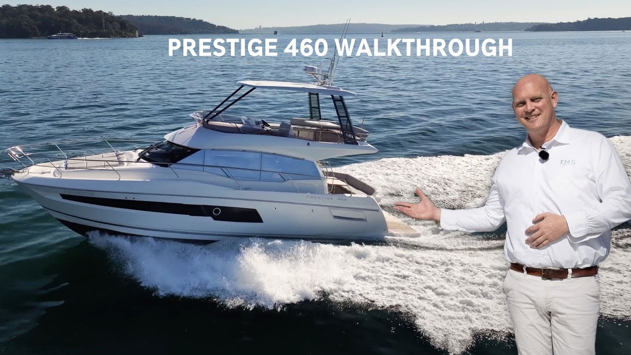 PRESTIGE 460 In-Depth Walkthrough | TMG Yachts
