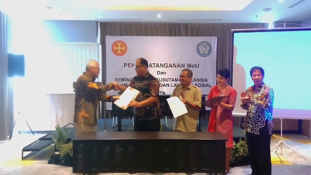 Penandatanganan MOU dan Seminar Lansia